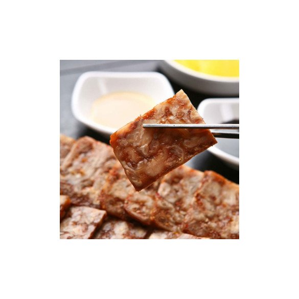 맛있는 옛날 돈편육250g (돼지머리 국산)슬라이스4팩총1kg+새우젓15g/2세트구매시편추가배송 